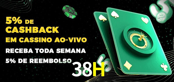Promoções do cassino ao Vivo 38H
